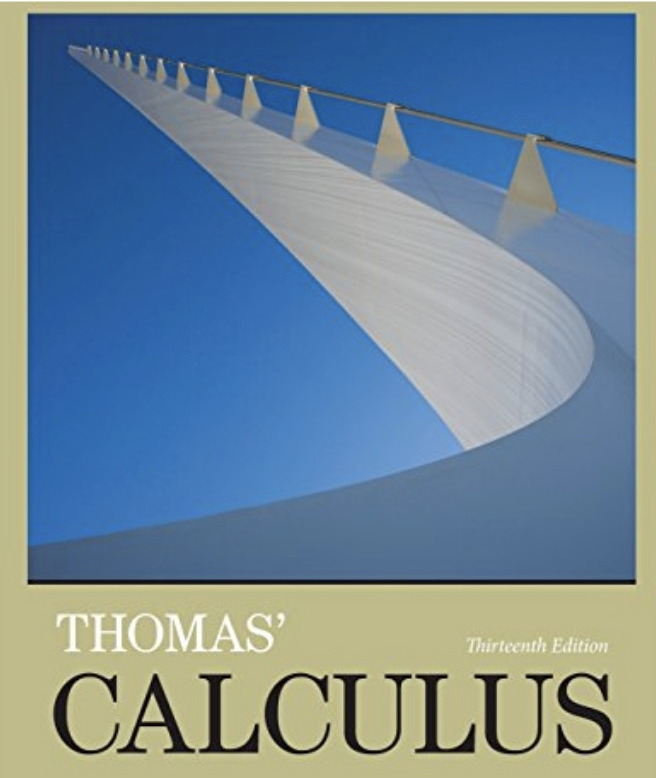 微积分教材—Thomas'Calculus