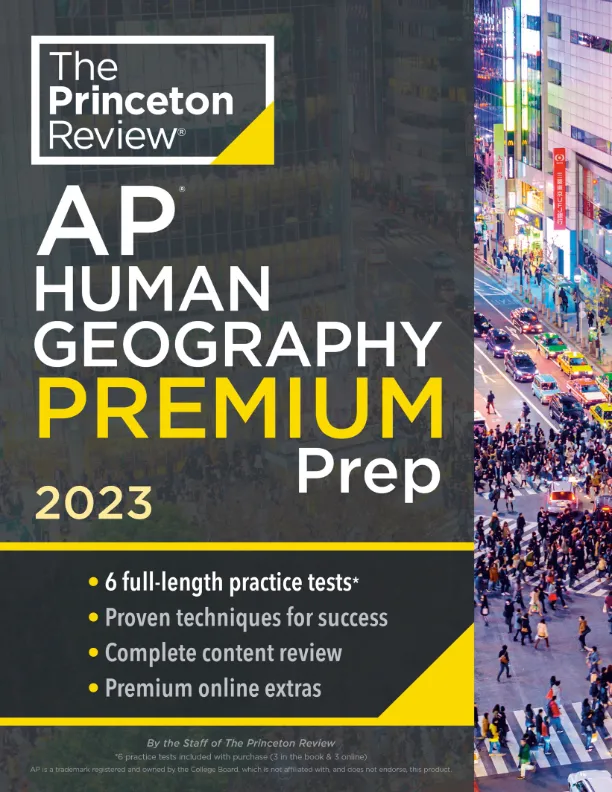 Princeton Review：Cracking the Human Geography Exam