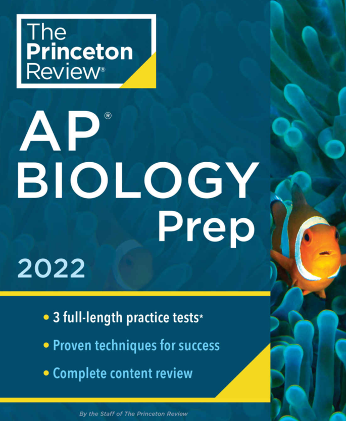 AP生物推荐教辅AP Biology Prep（Princeton Review）