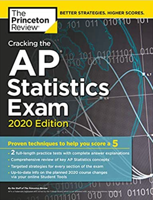 AP统计学推荐教辅Cracking the AP Statistics Exam（Princeton Review）